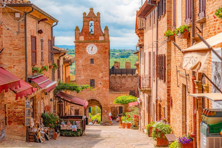 Gradara: A Medieval Love Story in Stone Gradara main street