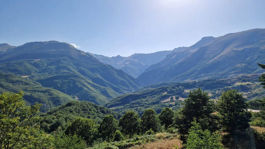 A view of Monti Sibillini National Park