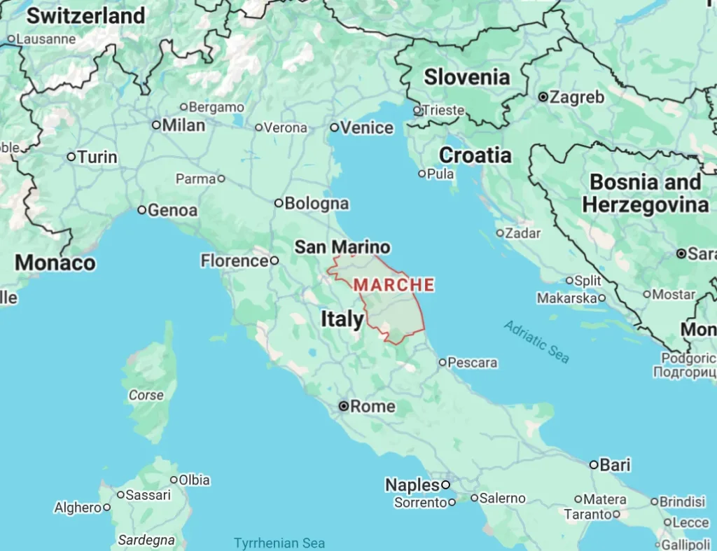 Le Marche, Italy: A Short Introduction, image size:1024x787