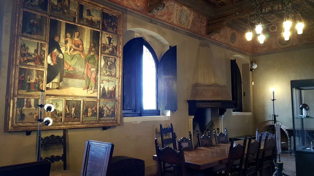 Gradara: A Medieval Love Story in Stone 11 Dining Room, Gradara Castle