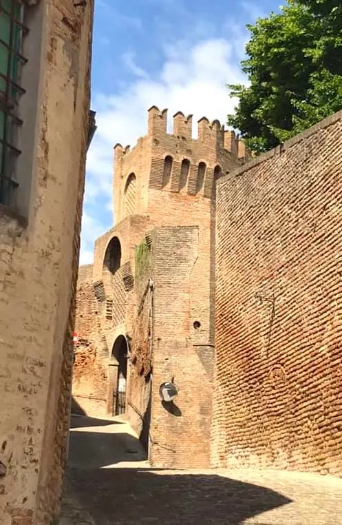 Corinaldo: Exploring the Heart of Ancona Province 14 A tower in the walls