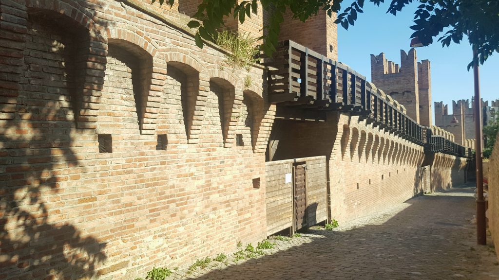 Gradara: A Medieval Love Story in Stone 14 Walls of Gradara from inside