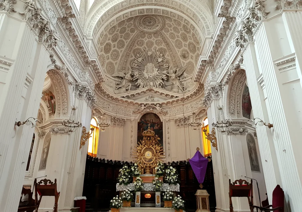 Offida: A Town of Tradition, Lace, and Wine 14 Altar of Collegiata