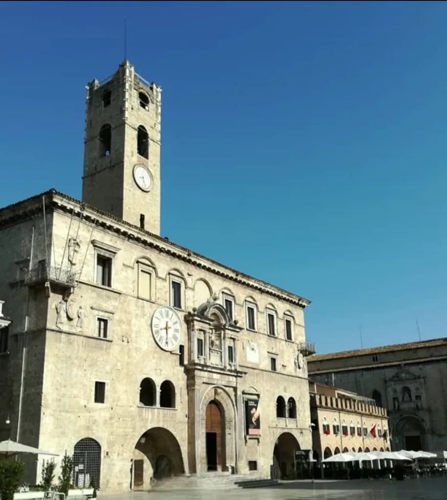Ascoli: the City of a Hundred Towers 13 Outside view of Palazzo dei Capitani del Popolo