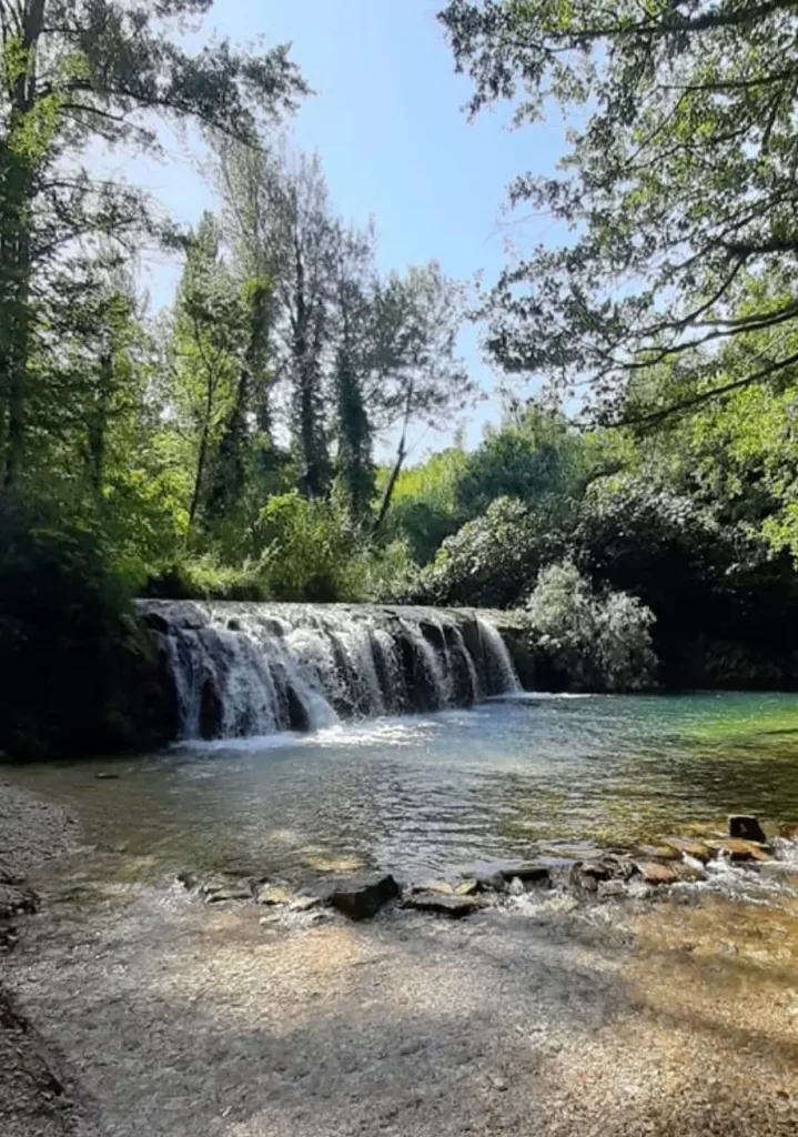 Cingoli: The Balcony of Le Marche 21 The little waterfalls